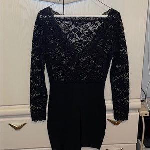 Bebe Lace Mini Dress